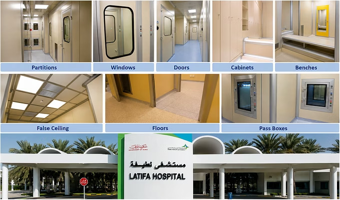 Latifa Hospital — IVF Clean Room